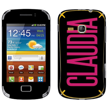   «Claudia»   Samsung Galaxy Mini 2