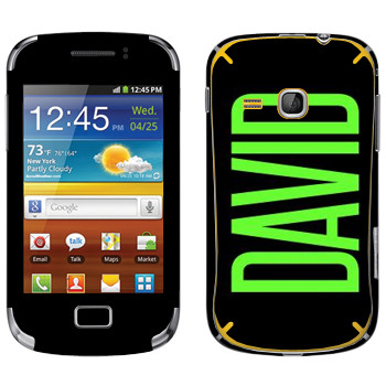   «David»   Samsung Galaxy Mini 2