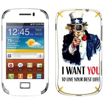   « : I want you!»   Samsung Galaxy Mini 2