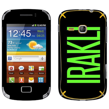   «Irakli»   Samsung Galaxy Mini 2