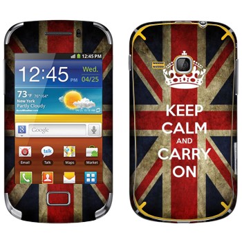   «Keep calm and carry on»   Samsung Galaxy Mini 2