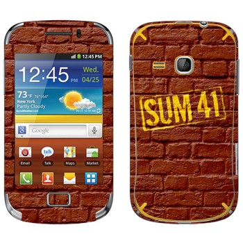   «- Sum 41»   Samsung Galaxy Mini 2