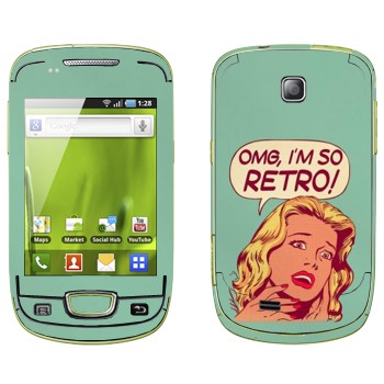  «OMG I'm So retro»   Samsung Galaxy Mini