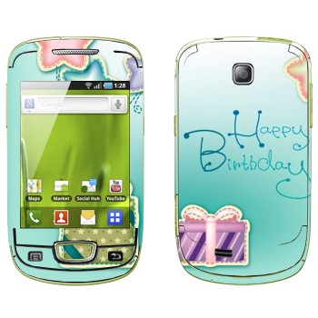   «Happy birthday»   Samsung Galaxy Mini