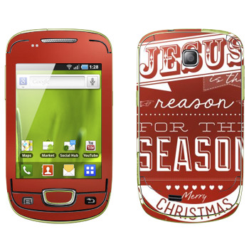   «Jesus is the reason for the season»   Samsung Galaxy Mini