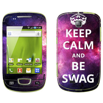   «Keep Calm and be SWAG»   Samsung Galaxy Mini