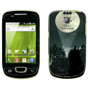   «Keep calm and call Batman»   Samsung Galaxy Mini
