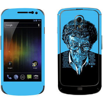   «Kurt Vonnegut : Got to be kind»   Samsung Galaxy Nexus