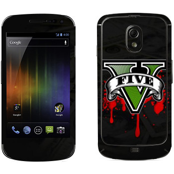   «GTA 5 - logo blood»   Samsung Galaxy Nexus