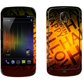   «Happy Hallowenn »   Samsung Galaxy Nexus