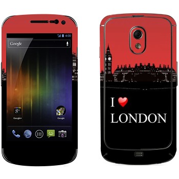   «I love London»   Samsung Galaxy Nexus