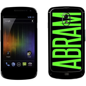   «Abram»   Samsung Galaxy Nexus