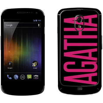   «Agatha»   Samsung Galaxy Nexus