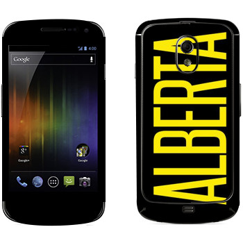   «Alberta»   Samsung Galaxy Nexus