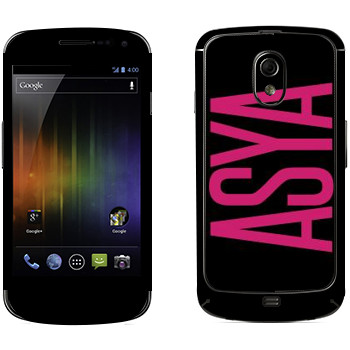   «Asya»   Samsung Galaxy Nexus