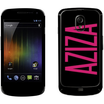   «Aziza»   Samsung Galaxy Nexus