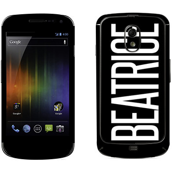   «Beatrice»   Samsung Galaxy Nexus