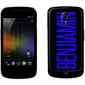   «Benjiamin»   Samsung Galaxy Nexus