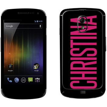   «Christina»   Samsung Galaxy Nexus