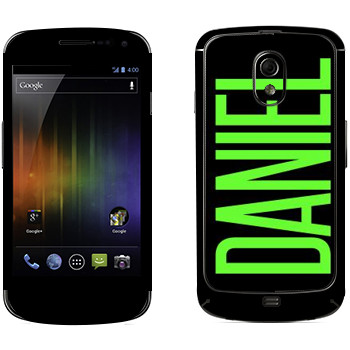   «Daniel»   Samsung Galaxy Nexus