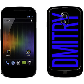   «Dmitry»   Samsung Galaxy Nexus