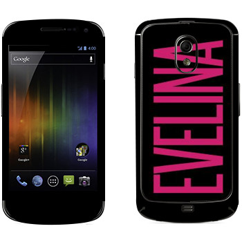   «Evelina»   Samsung Galaxy Nexus