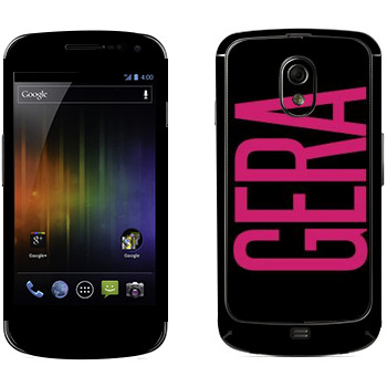   «Gera»   Samsung Galaxy Nexus