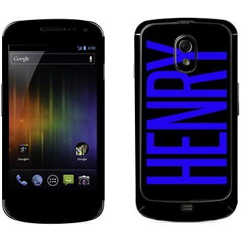   «Henry»   Samsung Galaxy Nexus