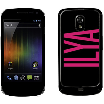   «Ilya»   Samsung Galaxy Nexus