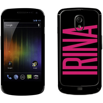   «Irina»   Samsung Galaxy Nexus