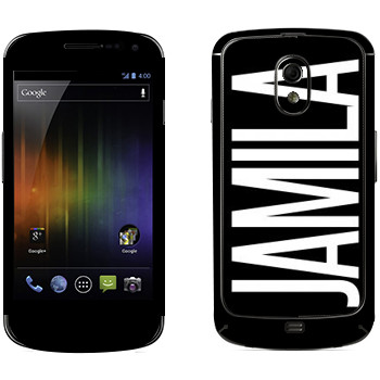   «Jamila»   Samsung Galaxy Nexus