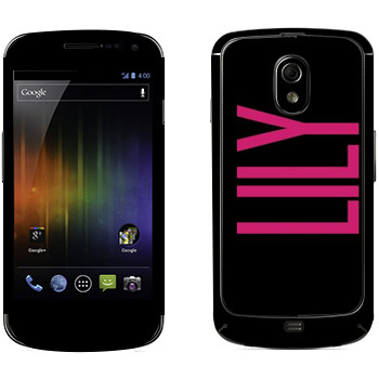   «Lily»   Samsung Galaxy Nexus