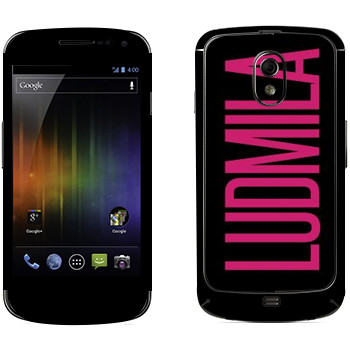   «Ludmila»   Samsung Galaxy Nexus