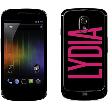   «Lydia»   Samsung Galaxy Nexus