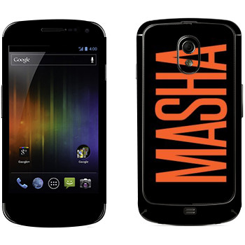   «Masha»   Samsung Galaxy Nexus