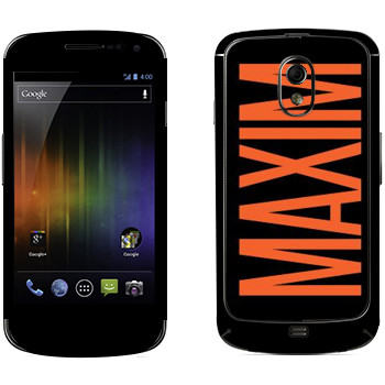   «Maxim»   Samsung Galaxy Nexus