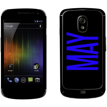   «May»   Samsung Galaxy Nexus