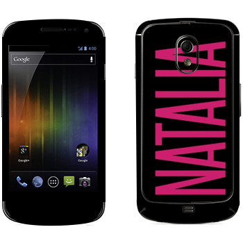   «Natalia»   Samsung Galaxy Nexus