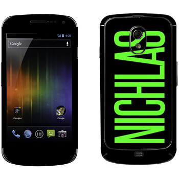   «Nichlas»   Samsung Galaxy Nexus