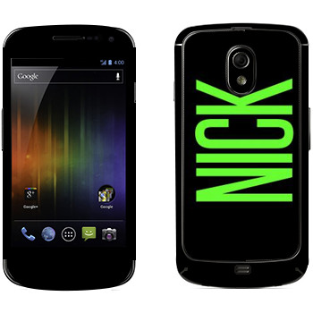   «Nick»   Samsung Galaxy Nexus