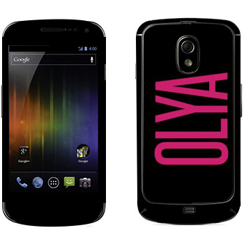   «Olya»   Samsung Galaxy Nexus