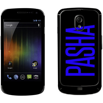   «Pasha»   Samsung Galaxy Nexus