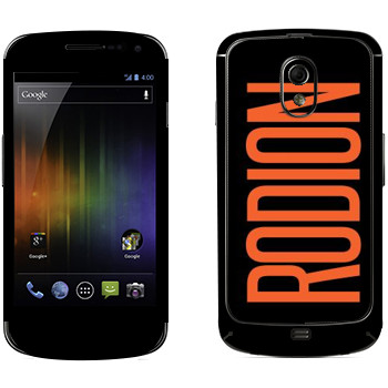   «Rodion»   Samsung Galaxy Nexus