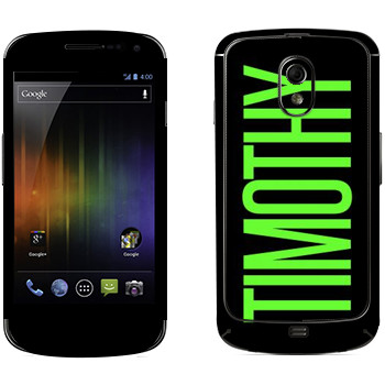   «Timothy»   Samsung Galaxy Nexus