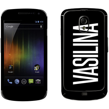   «Vasilina»   Samsung Galaxy Nexus