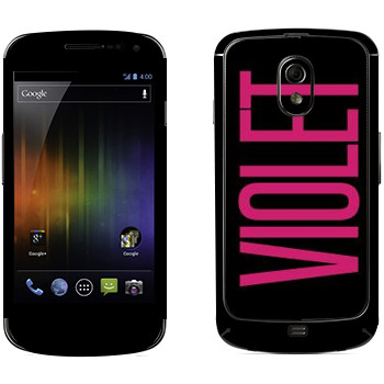   «Violet»   Samsung Galaxy Nexus