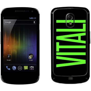   «Vitali»   Samsung Galaxy Nexus