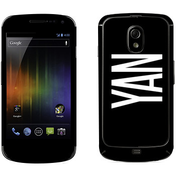   «Yan»   Samsung Galaxy Nexus