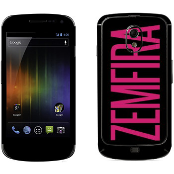   «Zemfira»   Samsung Galaxy Nexus