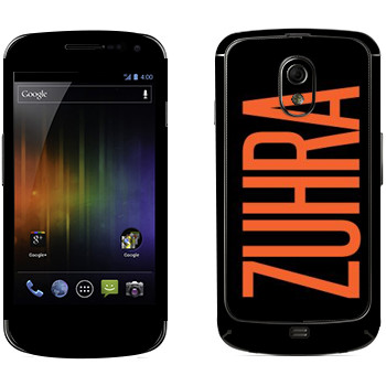   «Zuhra»   Samsung Galaxy Nexus